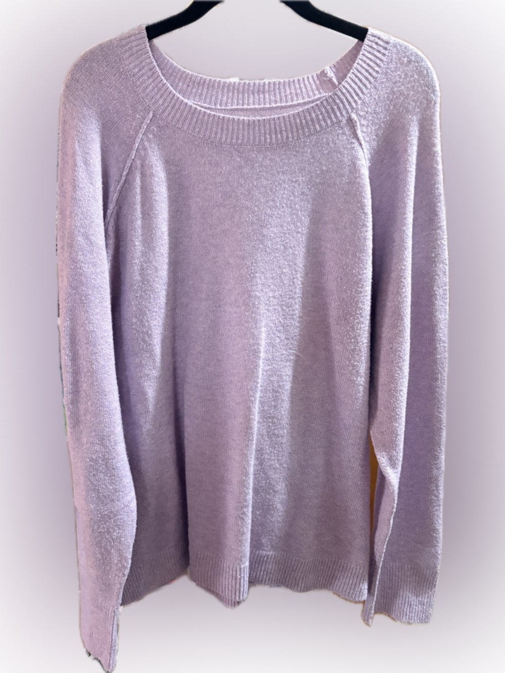 Sonoma Lavender Scoopneck Women's Sweater